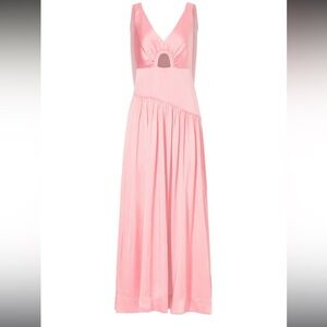 GUC 3.1 Phillip Lim-Pink Asymmetrical Waist Maxi Dress. Size 8